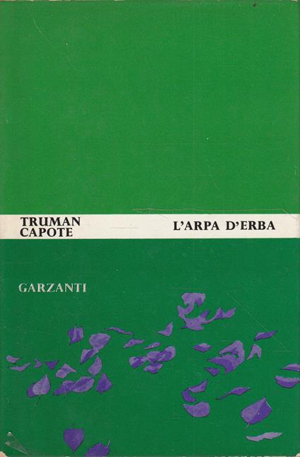 L' arpa d'erba di Truman Capote - copertina