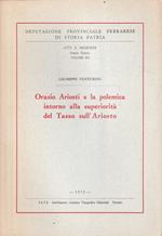 Orazio Ariosti e la polemica intorno alla superiorità del Tasso sull'Ariosto