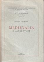 Medievalia e altri studi di Antonio Samaritani