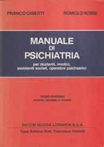 Manuale di psichiatria : per studenti, medici, assistenti sociali, operatori psichiatrici