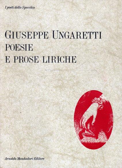 Poesie e prose liriche : 1915-1920 - copertina