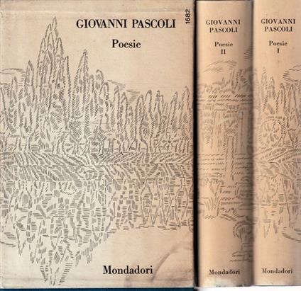 Poesie vol.I - II - Giovanni Pascoli - copertina