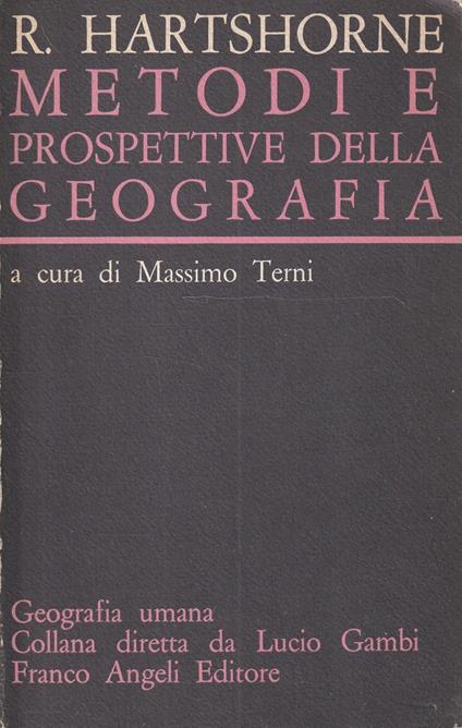 Metodi e prospettive della geografia - copertina