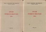Lotto Studi storico-militari dal 1984 al 1985 (2 vol.)