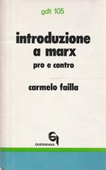 Introduzione a Marx: pro e contro