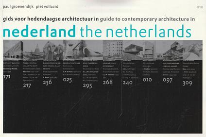 Gids voor hedendaagse architectuur in Nederland - copertina