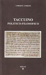 Taccuino politico-filosofico