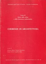 Coerenze in architettura