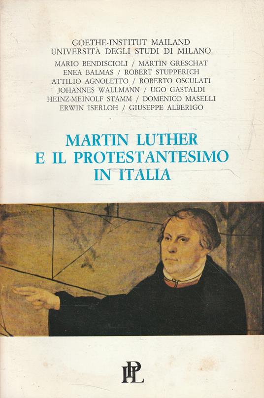 Martin Luther e il protestantesimo in Italia - copertina