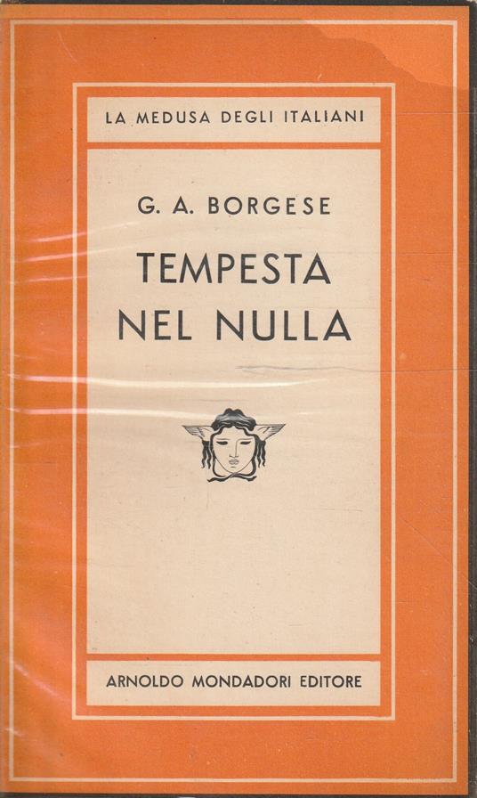 Tempesta nel nulla - Giuseppe A. Borgese - copertina