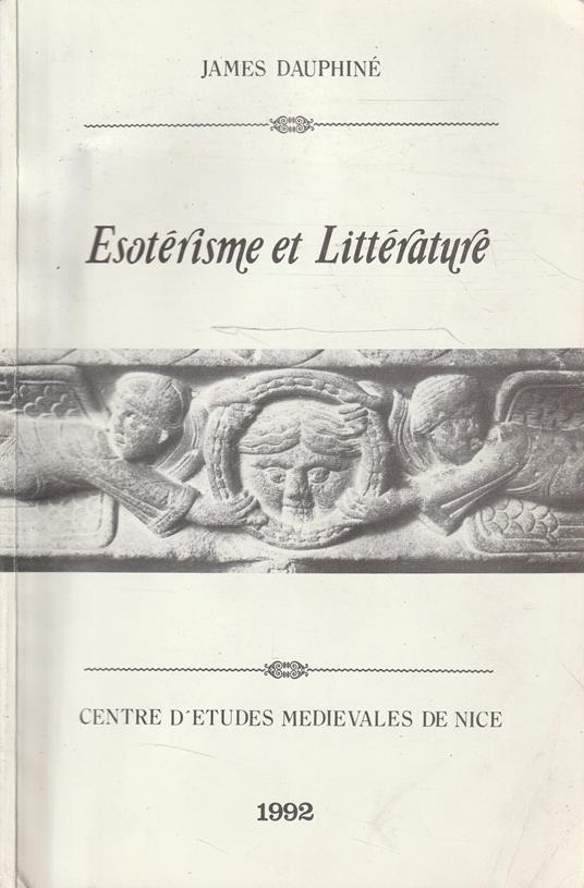 Esotérisme et Littérature - copertina