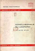 Conclusionale su Leopardi ed altri studi