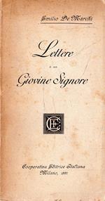 Lettere a un giovine signore