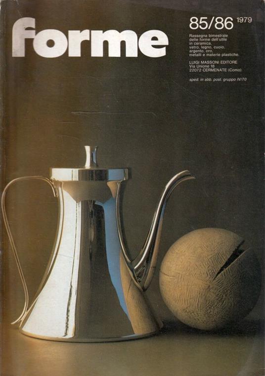 Forme 85-86/1979 - copertina