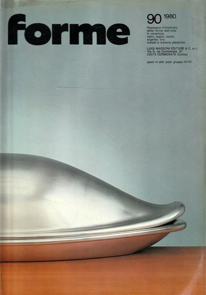 Forme 90/1980 - copertina