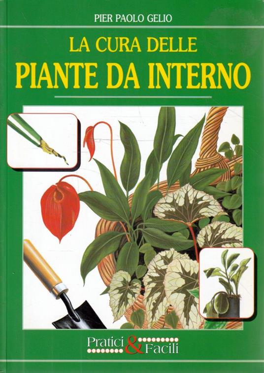 La cura delle piante da interno - copertina