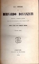 Bernardo Davanzati: Le Opere (2 volumi) (PRIMA EDIZIONE!)