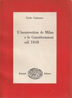 L' insurrection de Milan e le Considerazioni sul 1848