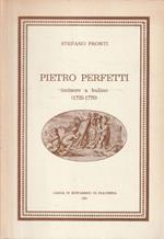 Pietro Perfetti incisore a bulino (1725-1770)