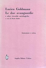 Le due avanguardie e altre ricerche sociologiche