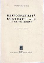 Responsabilità contrattuale in Diritto Romano