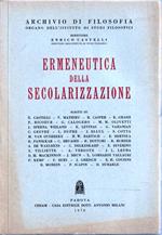 Ermeneutica della secolarizzazione