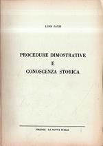 Procedure dimostrative e conoscenza storica