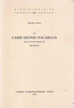 Cassii Dionis vocabulis quae ad ius publicum pertinent