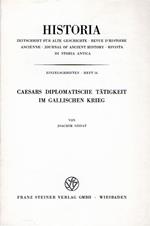 Caesars diplomatische tatigkeit im gallischen krieg