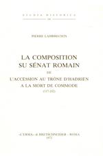 La composition su senat romain