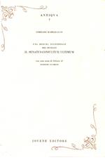 Una misura eccesionale dei romani: il Senatus-Consultum Ultimum