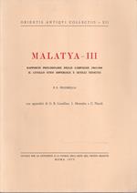 Malatya - III : rapporto preliminare delle campagne 1963-1968. Il livello eteo imperiale e quelli neoetei
