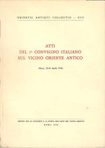 Atti del 1° convegno italiano sul vicino oriente antico (Roma 22-24 Aprile 1976)