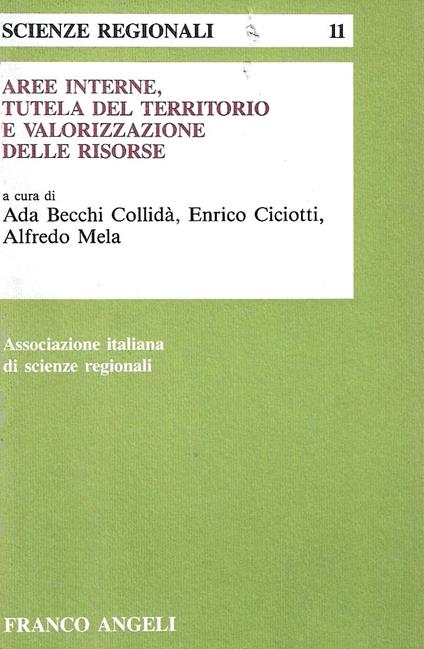 Aree interne, tutela del territorio e valorizzazione delle risorse - copertina