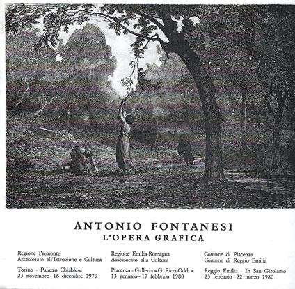 Antonio Fontanesi: l' opera grafica - copertina