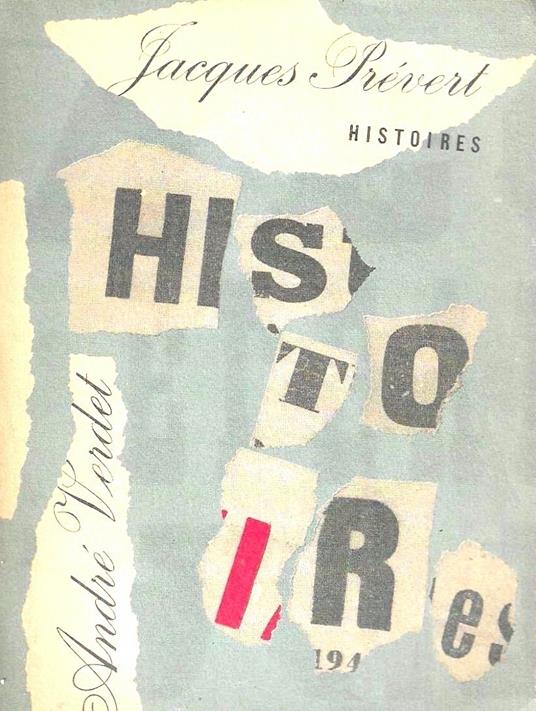 Histoires, poèmes de Jacques Prévert et André Verdet - copertina