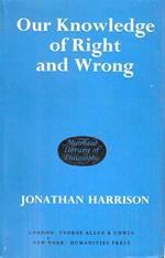 Our Knowledge of Right and Wrong