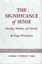 Significance of Sense: Meaning, Modality, and Morality