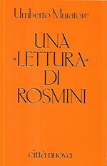 Una lettura di Rosmini