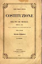 Costituzione del Regno di Sicilia infino al 1816