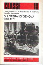 Gli operai di Genova 1950-1970. I 