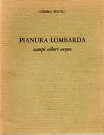 Pianura Lombarda : campi alberi acque