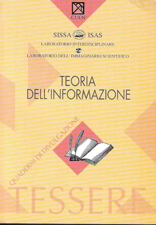 Teoria dell'informazione - copertina