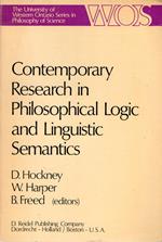 Contemporary Research in Philosophical Logic and Linguistic Semantics: 4