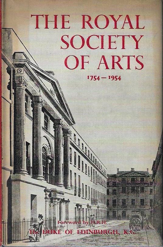 The Royal Society of Arts 1754-1954 - Derek Hudson - copertina