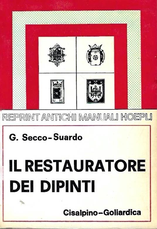 Il restauratore dei dipinti (Reprint Antichi Manuali Hoepli) - copertina