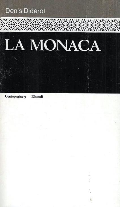 La monaca - Denis Diderot - copertina