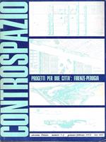 Progetti per due città: Firenze - Perugia ( Controspazio. Mensile di architettura e urbanistica, Anno IV n.1-2, genn-febbr. 1972 )