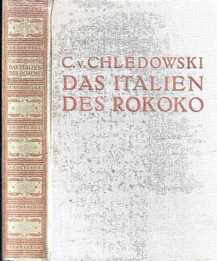 Das Italien des Rokoko - copertina