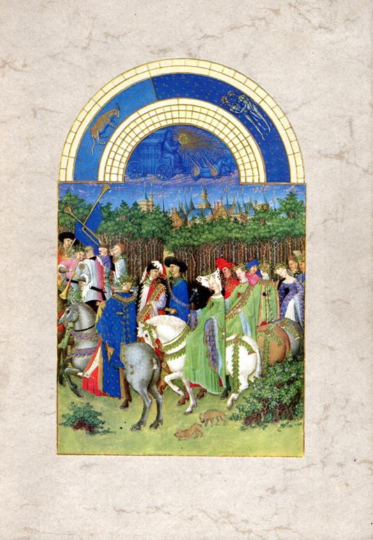 Die Tres Riches Heures des Jean du de Berry im Musée Condé Chantilly - copertina